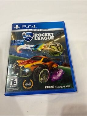 Sony PS4 Rocket League Collector's Edition - Orange & Blue Cover